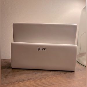 Ceramic mail organizer